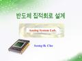 Seong-Ik Cho Analog System Lab. 1.Electronic Circuit 2.Engineering 3.Electronics Electronics versus Microelecronics.