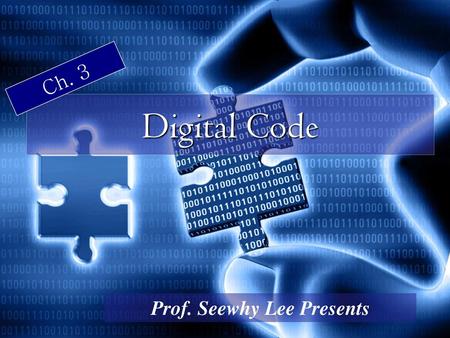 Prof. Seewhy Lee Presents