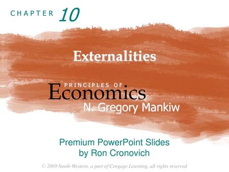 Premium PowerPoint Slides by Ron Cronovich