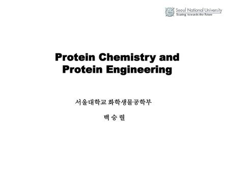Protein Chemistry and Protein Engineering