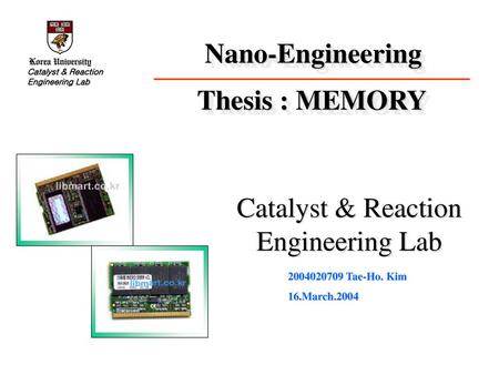 Catalyst & Reaction Engineering Lab