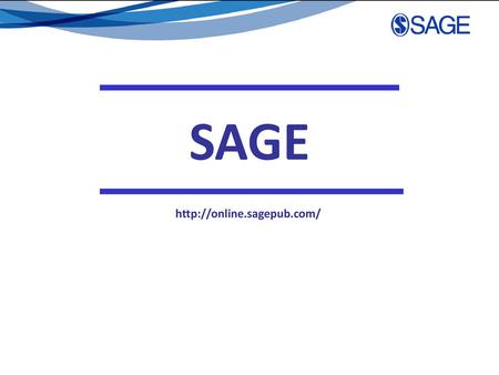 SAGE http://online.sagepub.com/.