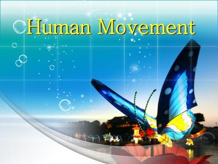 Human Movement.
