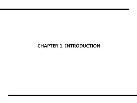 CHAPTER 1. INTRODUCTION.