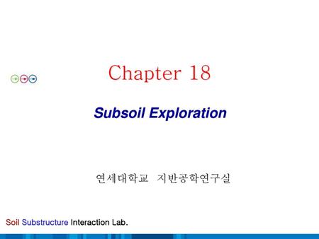 Chapter 18 Subsoil Exploration