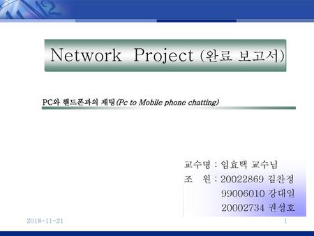 Network Project (완료 보고서)