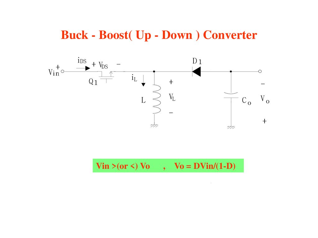 Buck - Boost( Up - Down ) Converter