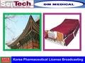 Korea Pharmaceutical License Broadcasting.  Sentech Medical Systems, Inc. 회사 소개  개관 Sentech Medical Systems는 전자공학적으로 컨트롤되는 작동의 ‘교차 압력’, ‘Low Air Loss’
