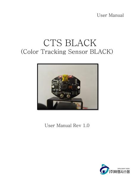 CTS BLACK (Color Tracking Sensor BLACK)