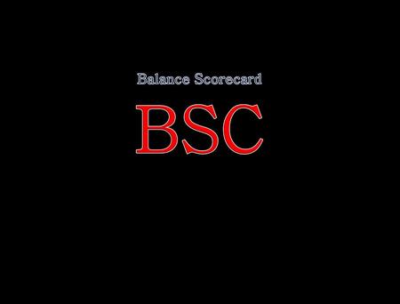 Balance Scorecard BSC.