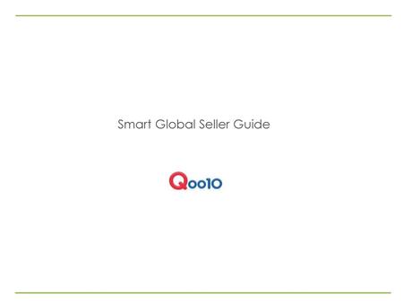 Smart Global Seller Guide