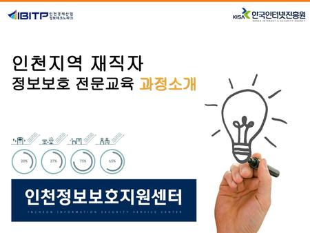 인천지역 재직자 정보보호 전문교육 과정소개.