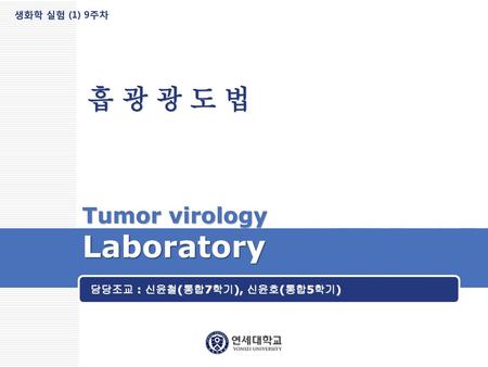 Tumor virology Laboratory