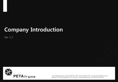 Company Introduction Ver 1.2.