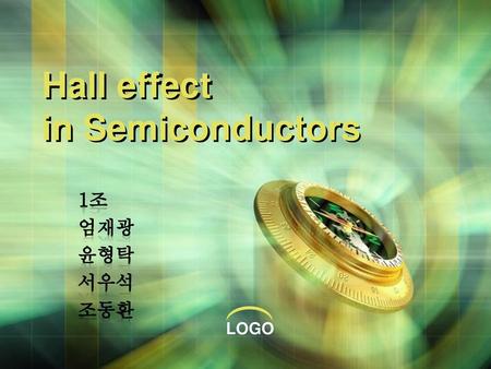 Hall effect in Semiconductors