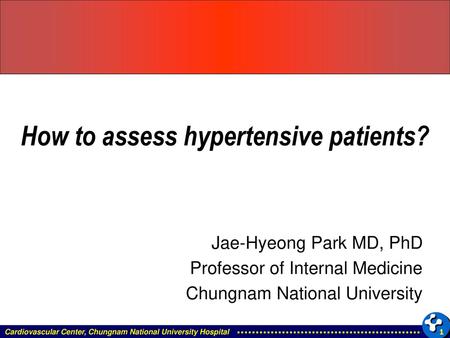How to assess hypertensive patients?
