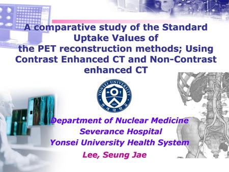 Department of Nuclear Medicine Yonsei University Health System