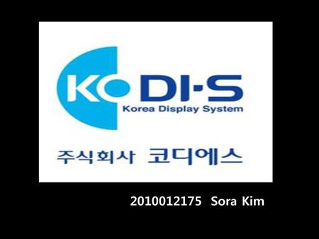 2010012175 Sora Kim.