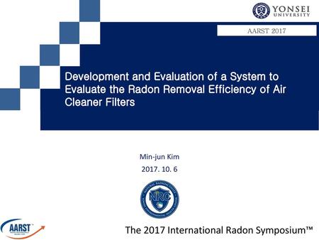 The 2017 International Radon Symposium™