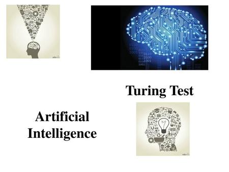 Turing Test Artificial Intelligence.