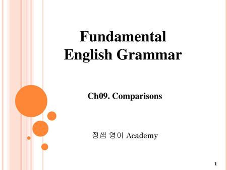 Fundamental English Grammar