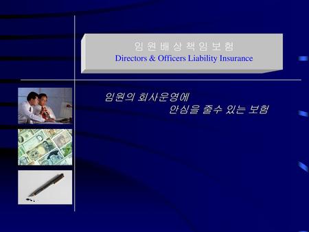 Directors & Officers Liability Insurance