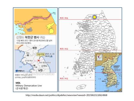 Military Demarcation Line (군사분계선)