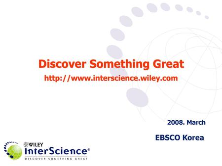 Discover Something Great