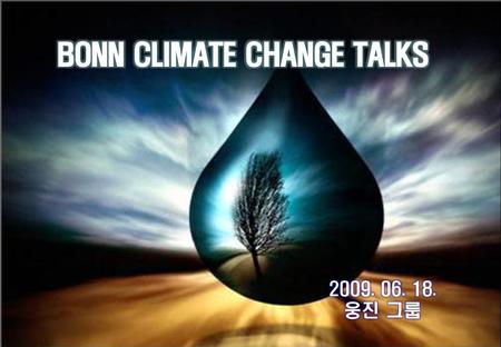 BONN CLIMATE CHANGE TALKS