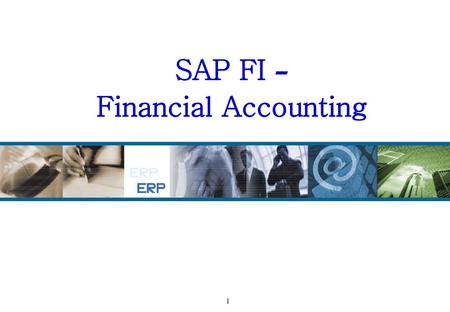 SAP FI – Financial Accounting.