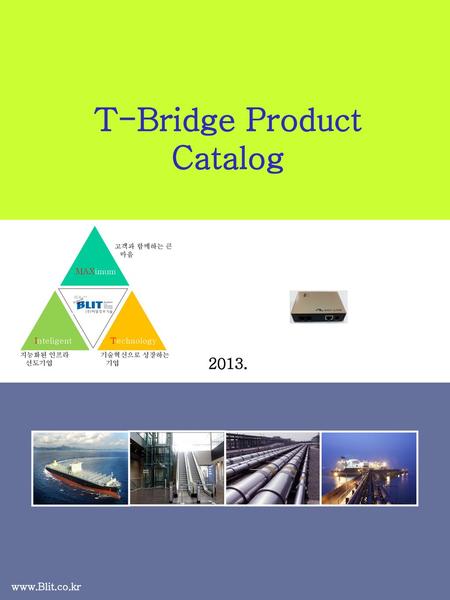 T-Bridge Product Catalog