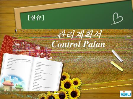 [실습] 관리계획서 Control Palan.