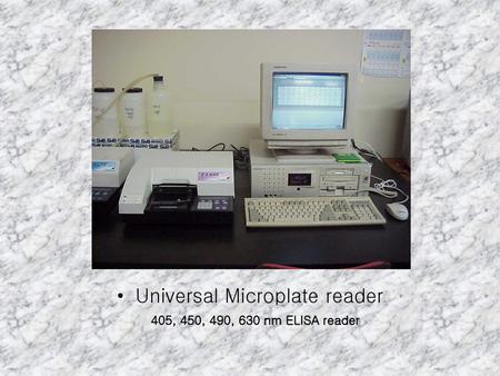 Universal Microplate reader