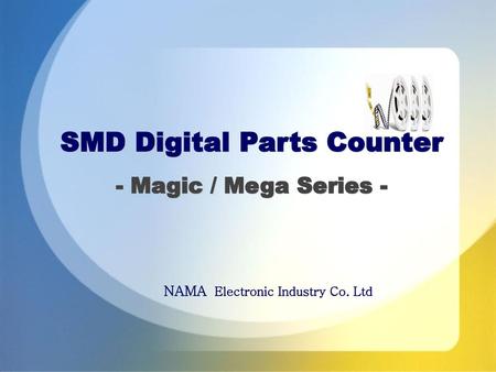 SMD Digital Parts Counter NAMA Electronic Industry Co. Ltd