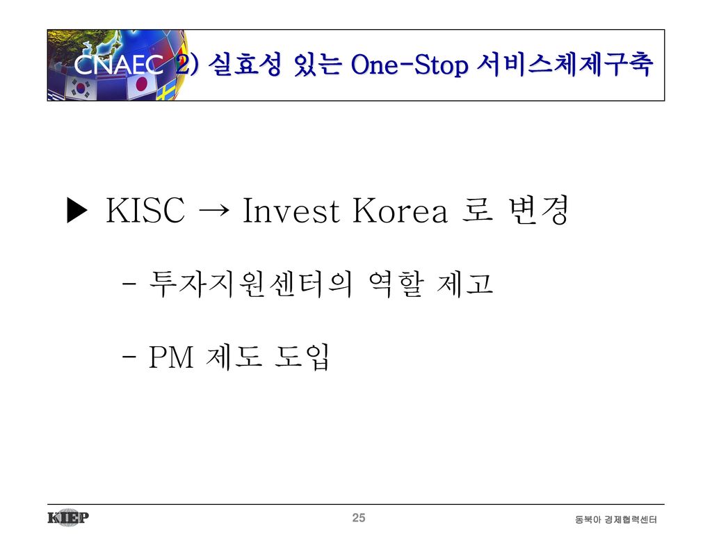 ▶ KISC → Invest Korea 로 변경