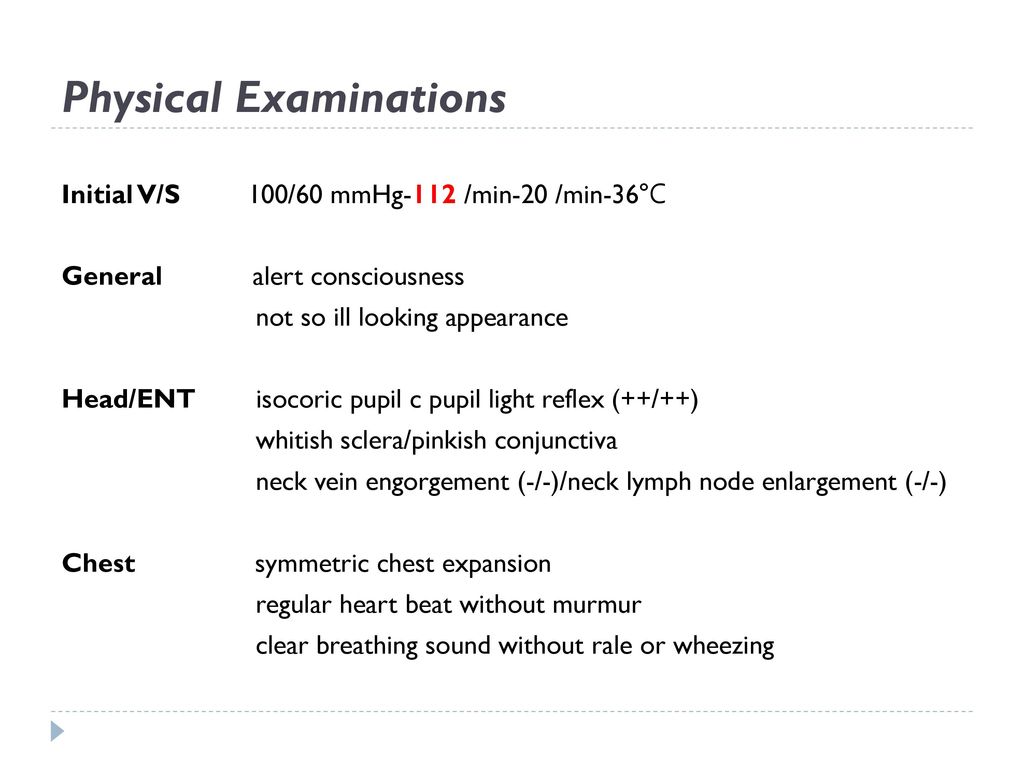 Physical Examinations