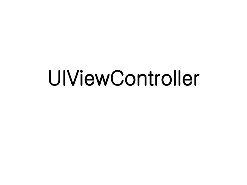 uiviewcontroller presentation style