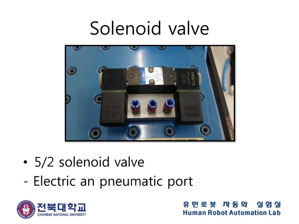 Solenoid valve 5/2 solenoid valve - Electric an pneumatic port