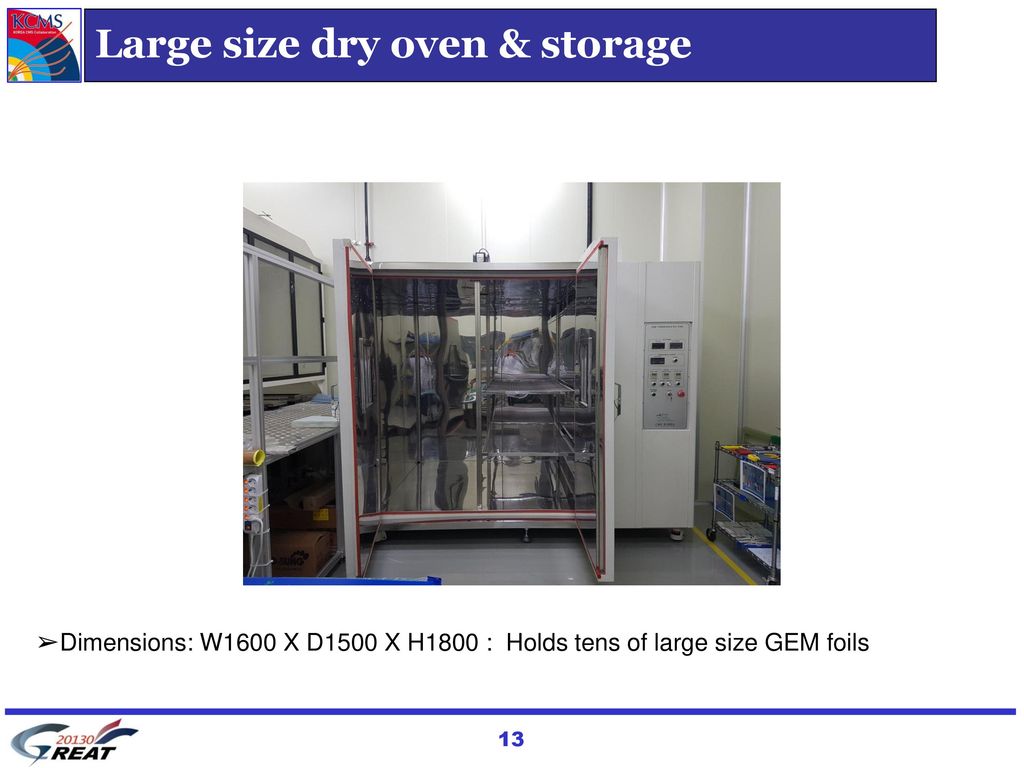 Large size dry oven & storage