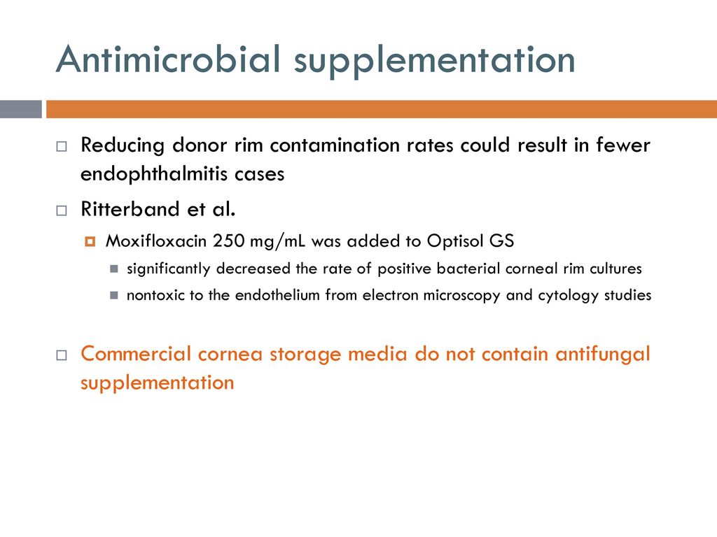 Optisol antimicrobial