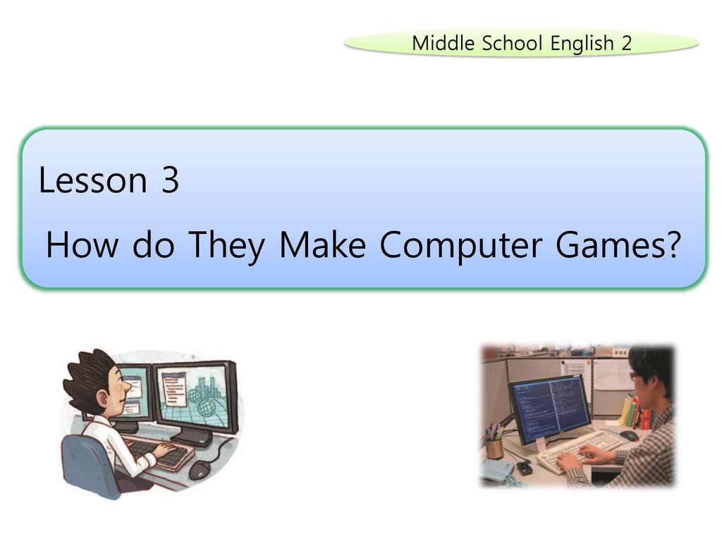 How do They Make Computer Games