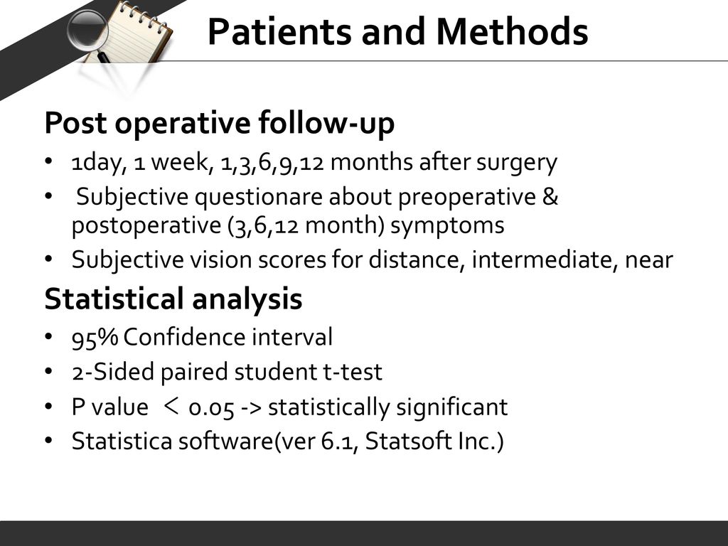 One-year visual outcomes and patient satisfaction after surgical ...