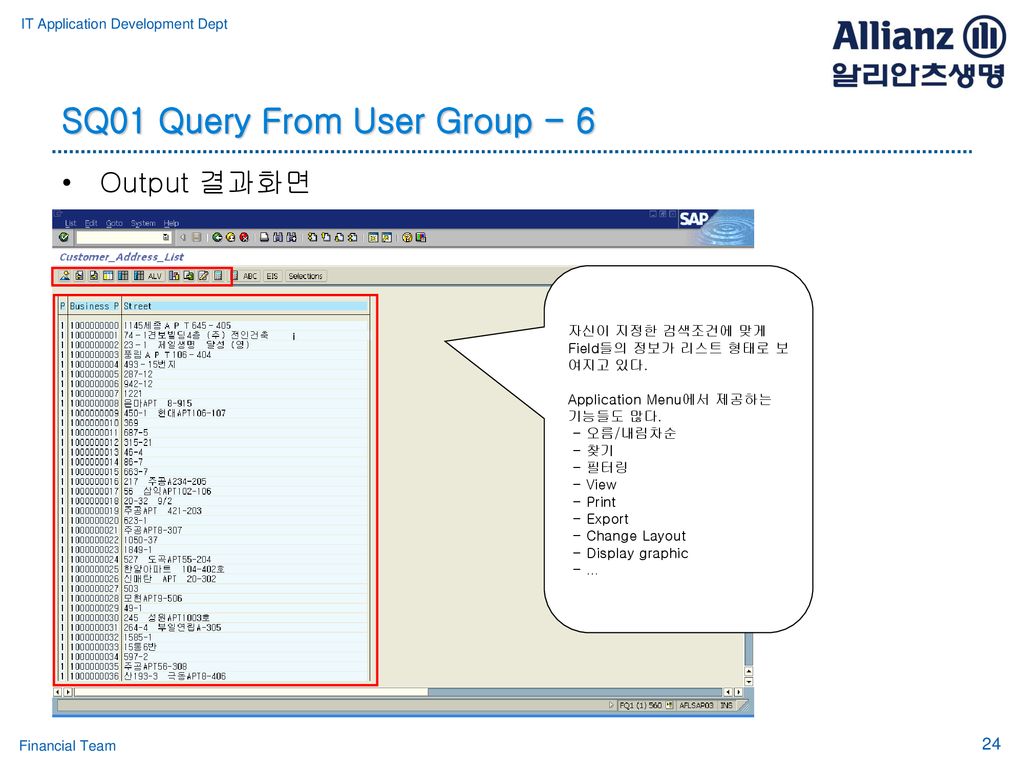 SQ01 Query From User Group - 6