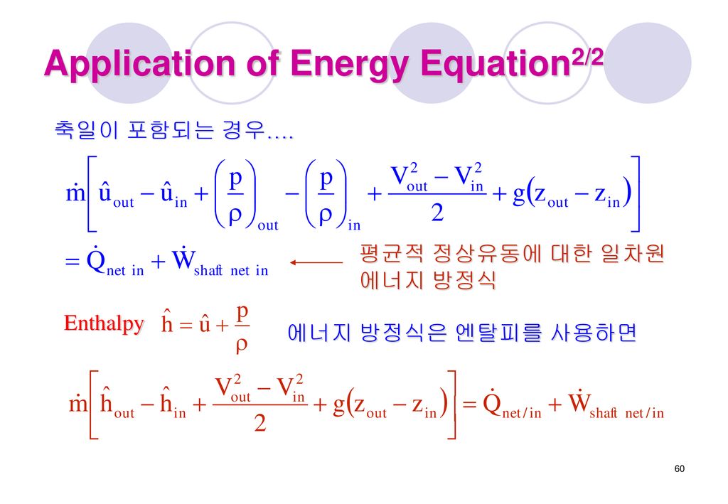 Application of Energy Equation2/2