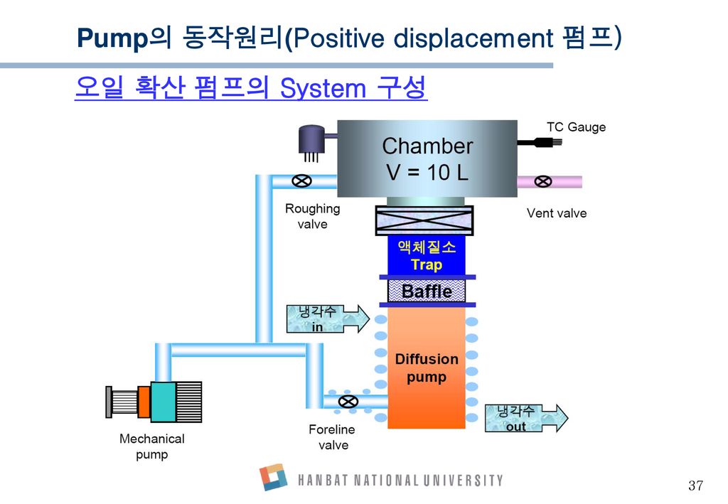 Pump의 동작원리(Positive displacement 펌프)