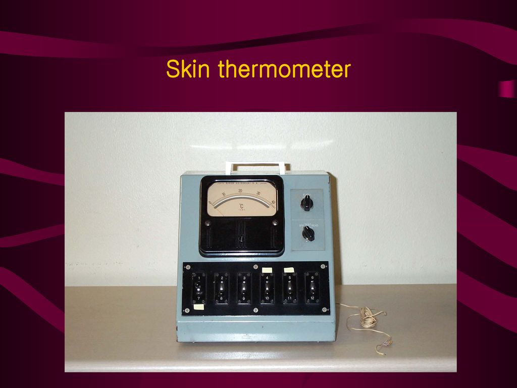 Skin thermometer