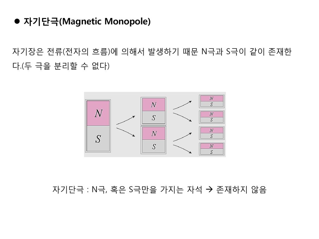 자기단극(Magnetic Monopole)
